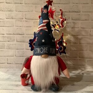 Rae Dunn S’More Fun Patriotic Gnome